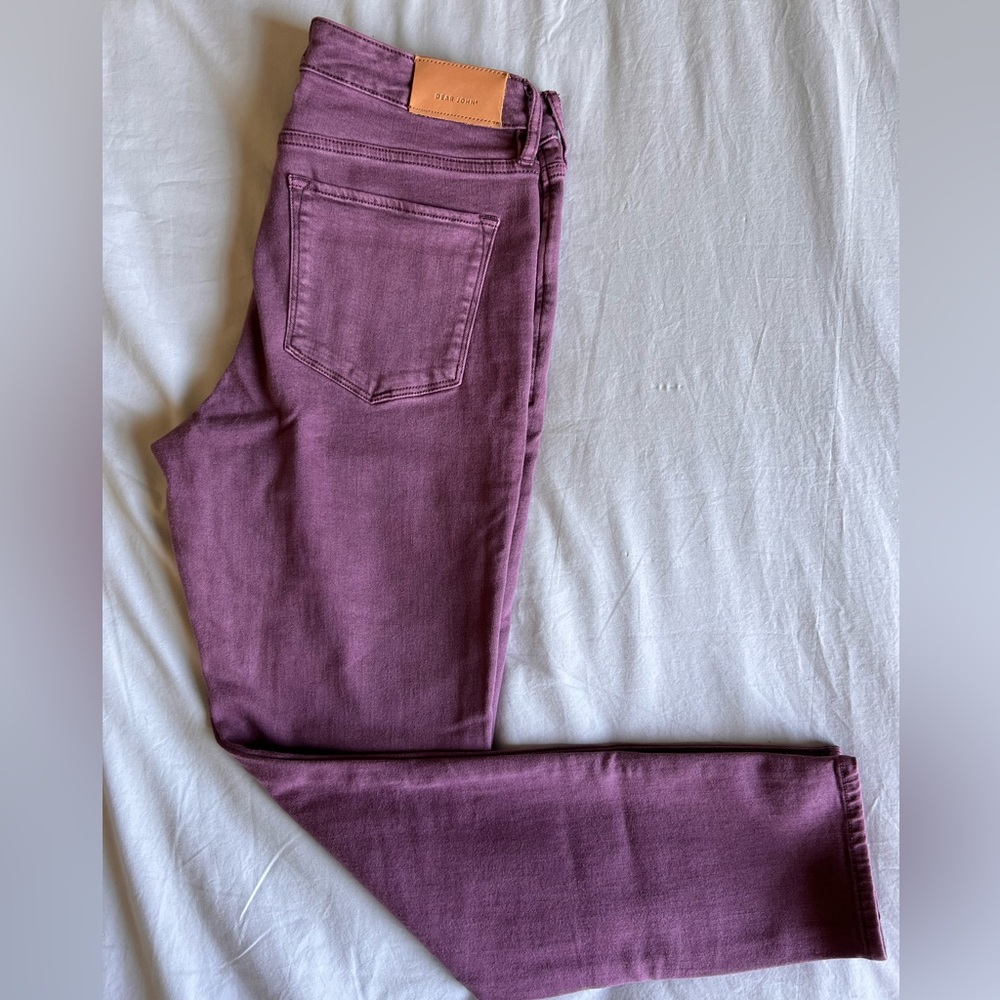 Dear John size 30 Boysenberry skinny jeans
